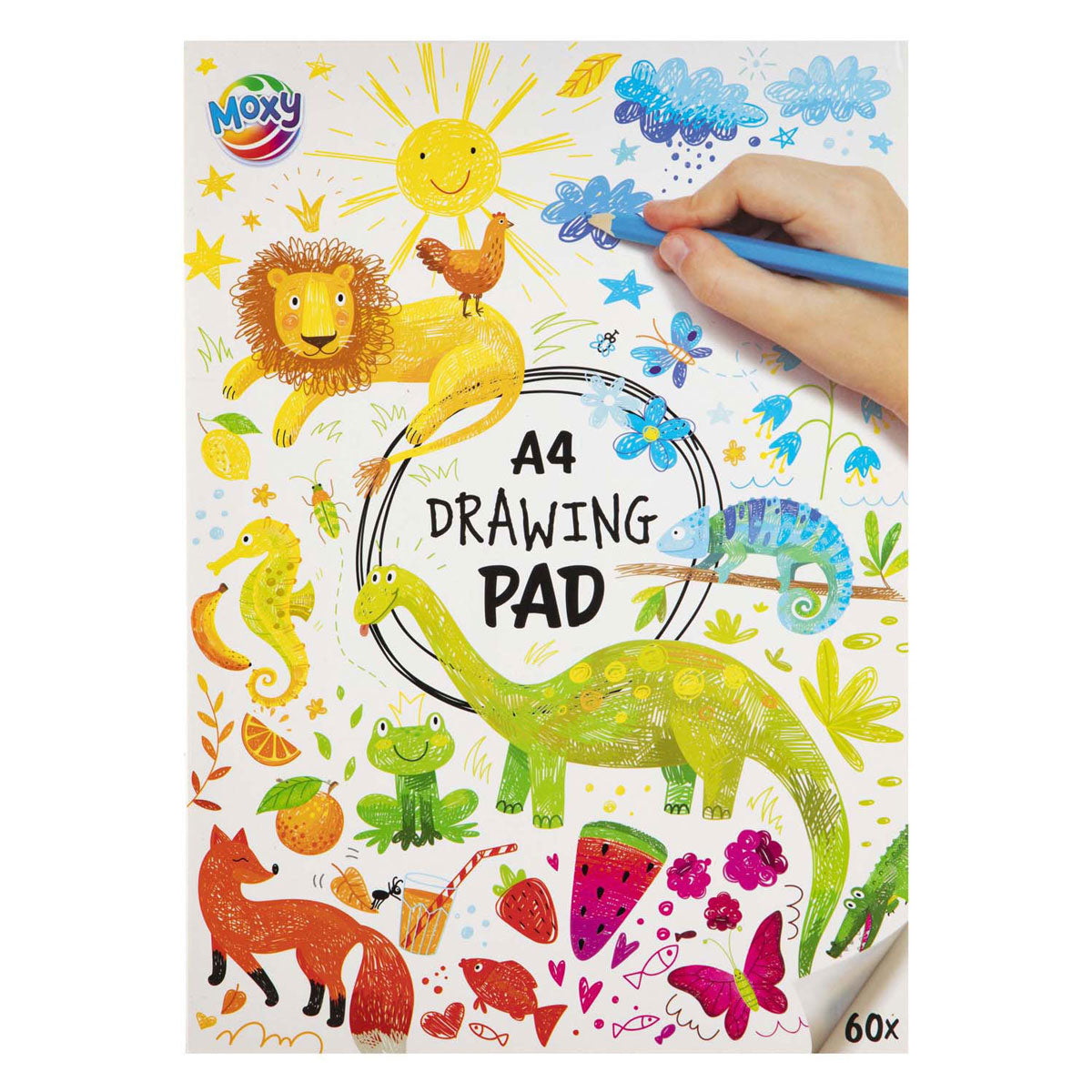 Creative craft group tekenblok a4 blanco, 60 vellen