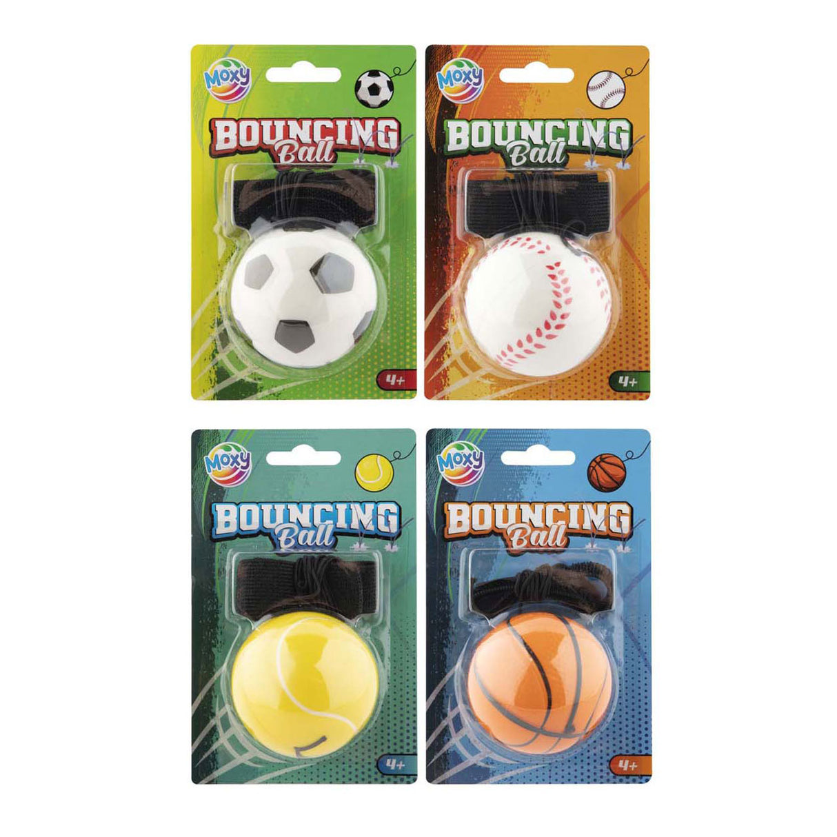 Creatieve knutselgroep pols bungeebal sport