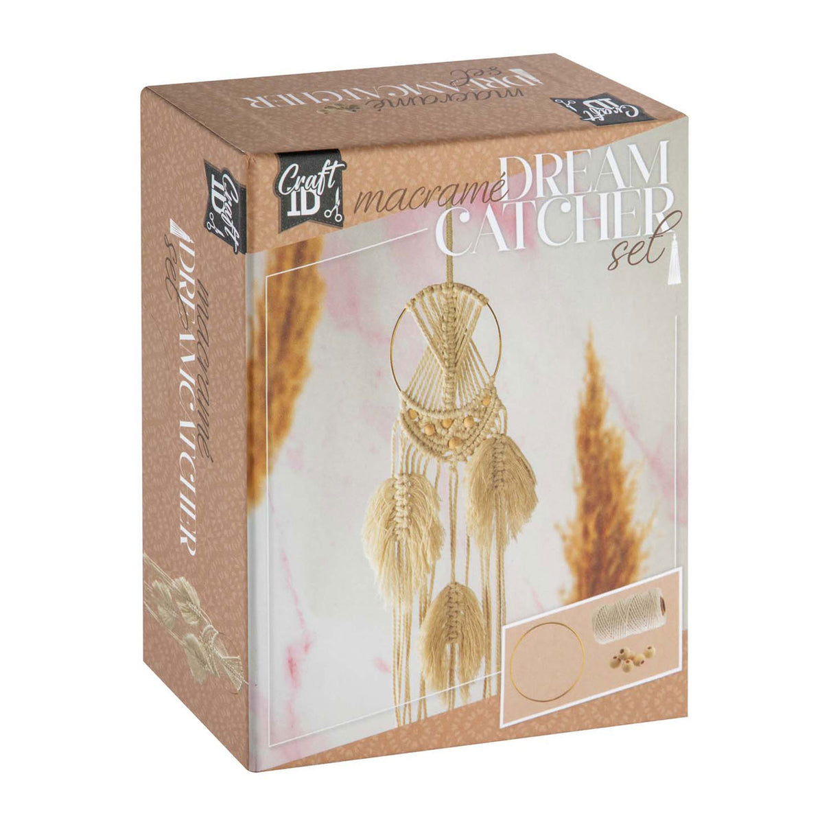 Creative craft group macrame knutselset veren
