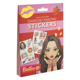 Creative craft group besties diamond painting stickers, 12dlg.