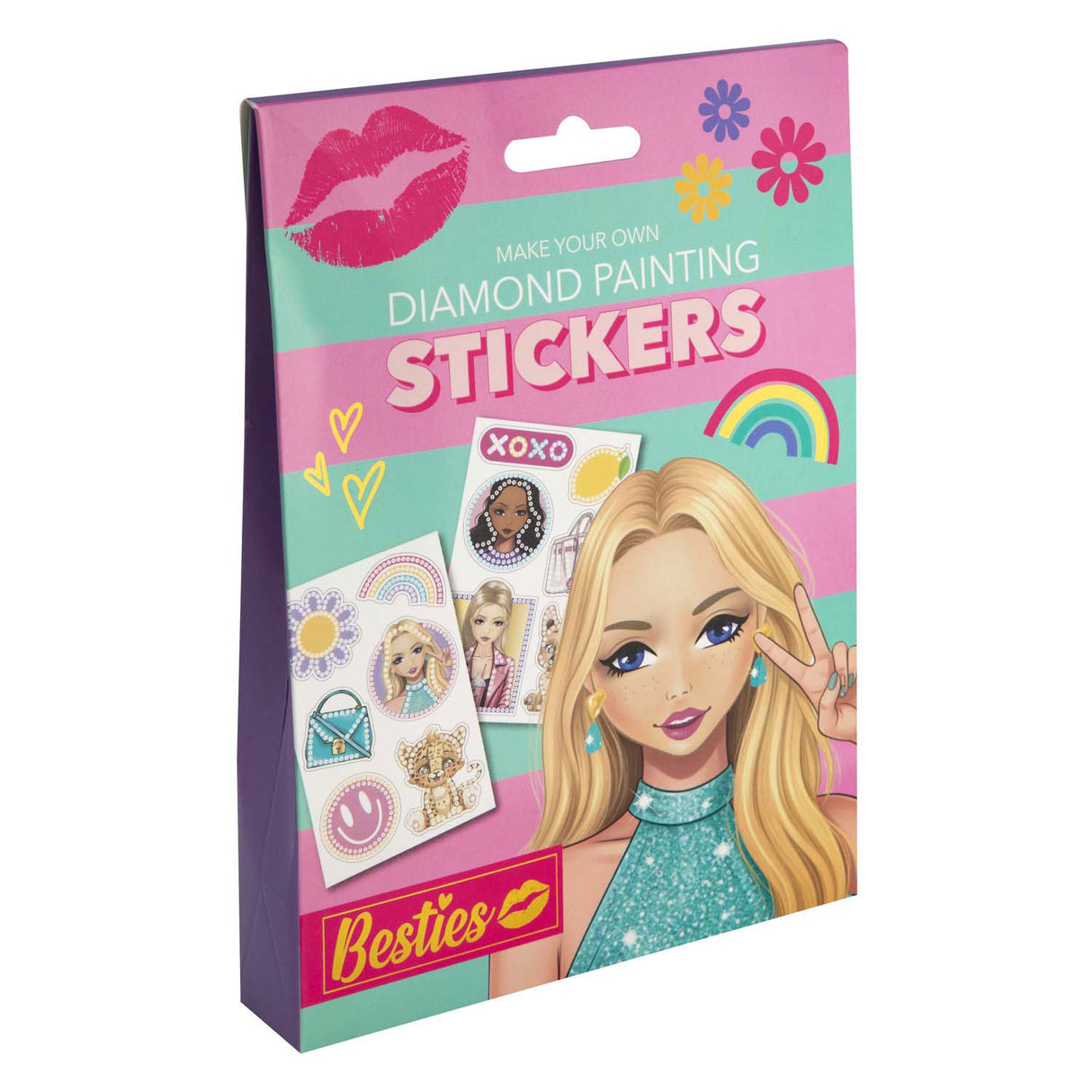 Creative craft group besties diamond painting stickers, 12dlg.