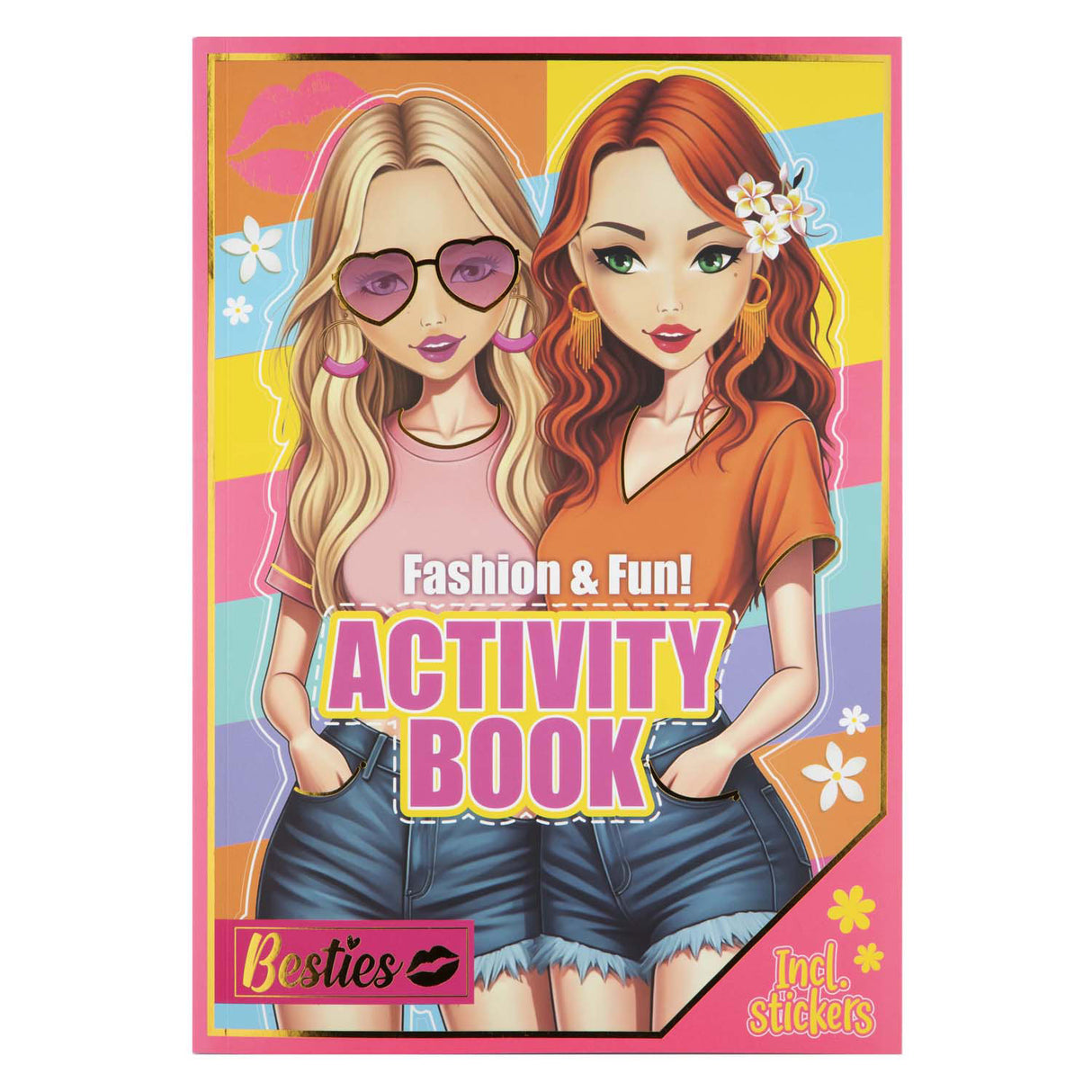 Creative craft group activiteitenboek a4 - 24 vellen met stickers