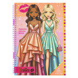 Creative craft group besties fashion ontwerpboek a4 met accessoires