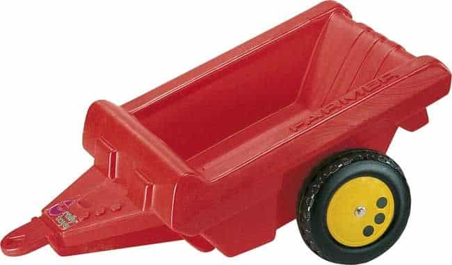 Rolly toys - aanhanger dubbelwandig rood