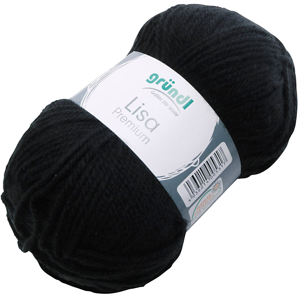 Zwart, 50 gr 1 bol