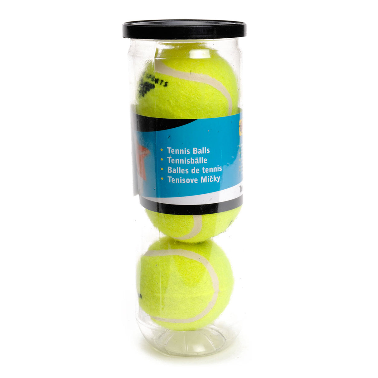 Tennisballen in koker, 3st.