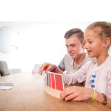 Houten kaarthouder xl