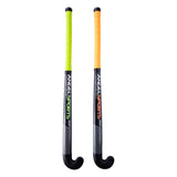 Hockeyset oranje en groen 30''