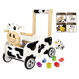 Loop- en sorteerwagen koe