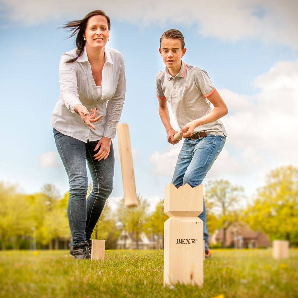 Kubb original rubberhout