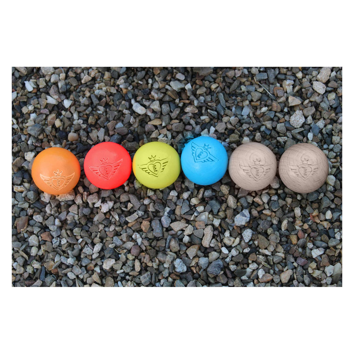 Jeu de boules buts, 6st.