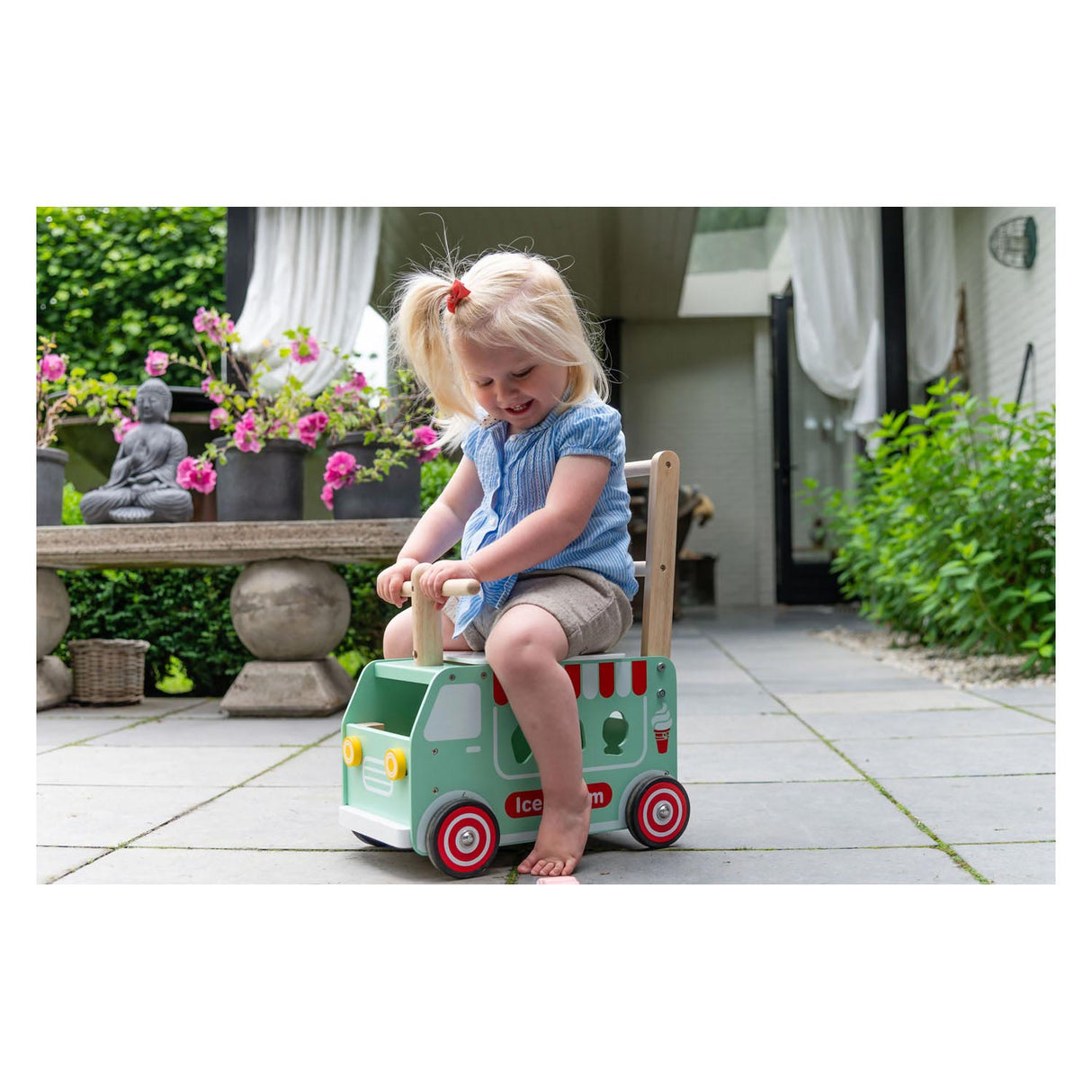 I'm toy Loop duwwagen ijskar junior mintgroen