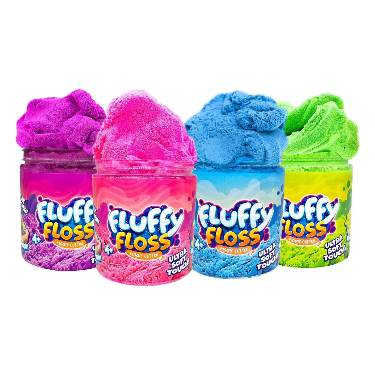 Sluby candyflos speelzand met druppeldop