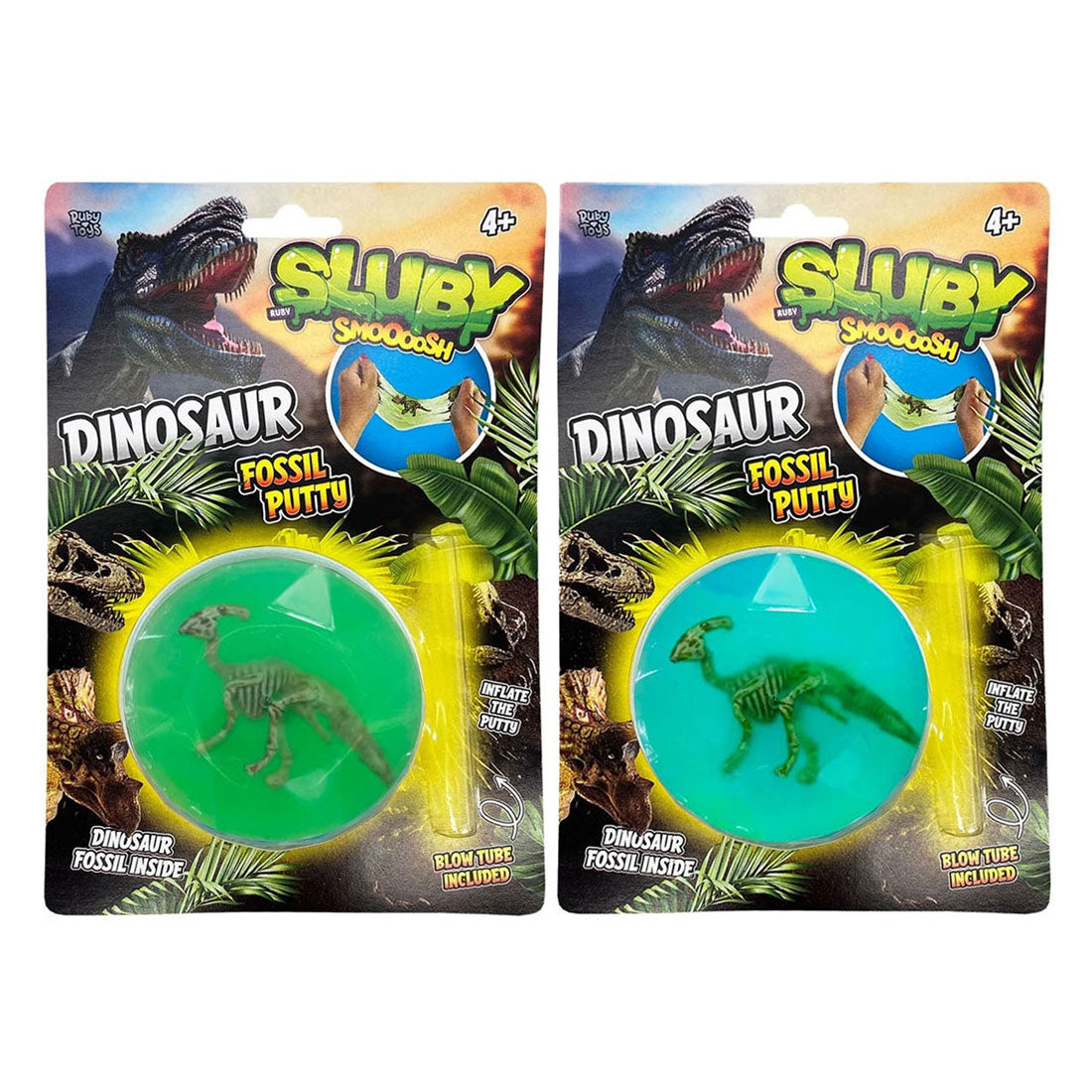 Sluby dinosaurus skelet putty