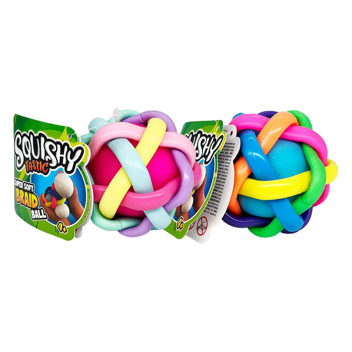 Squishy tastic super soft knijpbal