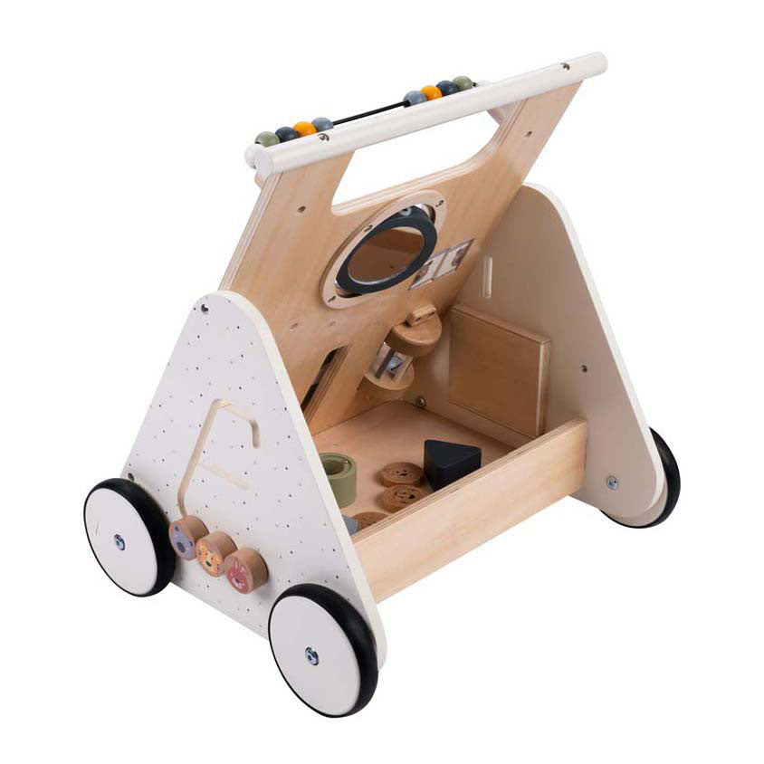 Houten loopwagen jack jacky