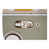 Houten loopwagen auto jack jacky