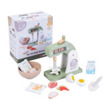 Houten super mixer set, 14dlg