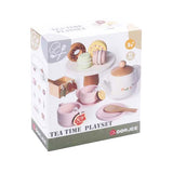 Houten thee speelset, 17dlg