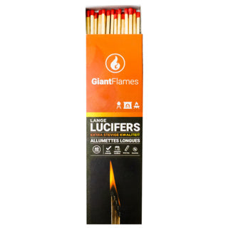 Giant flames lange lucifers 40 st