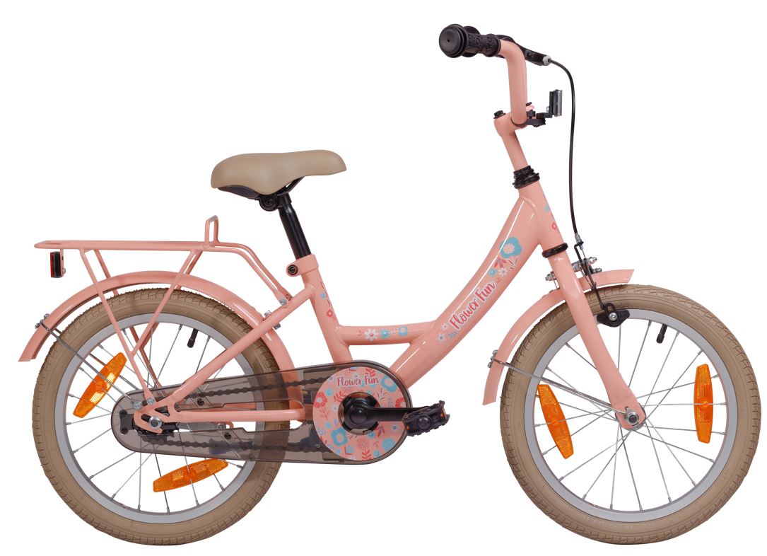 BIKEFUN Fiets Bike Fun 16 RN Flower Fun