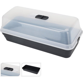 Kweekbak 53x23x20 cm antraciet