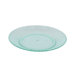 Bord kunststof 20 cm doorsnee 2 assorti kleur