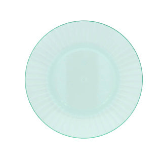Bord kunststof 20 cm doorsnee 2 assorti kleur