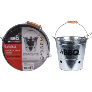 No brand bbq emmer dia top 265 mm zinc