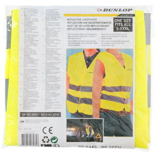 Dunlop veiligheidsvest m xxl assorti