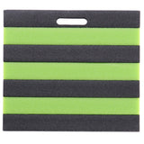Kniemat 35 x 30 cm zwart groen