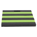 Kniemat 35 x 30 cm zwart groen