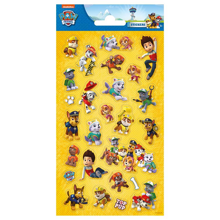 Totum stickervel twinkle - paw patrol