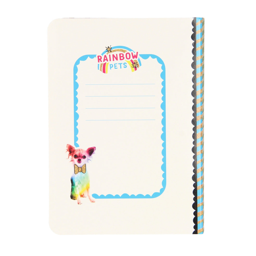 Totum rainbow pets - sticky notes boekje hond