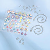 Totum eenhoorn - puffy bedelarmbandjes