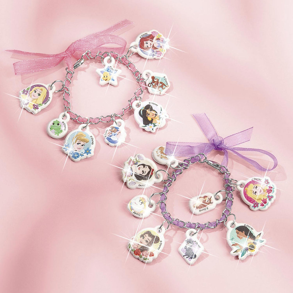 Totum disney prinses - puffy bedelarmbandjes