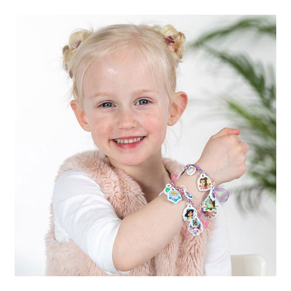 Totum disney prinses - puffy bedelarmbandjes