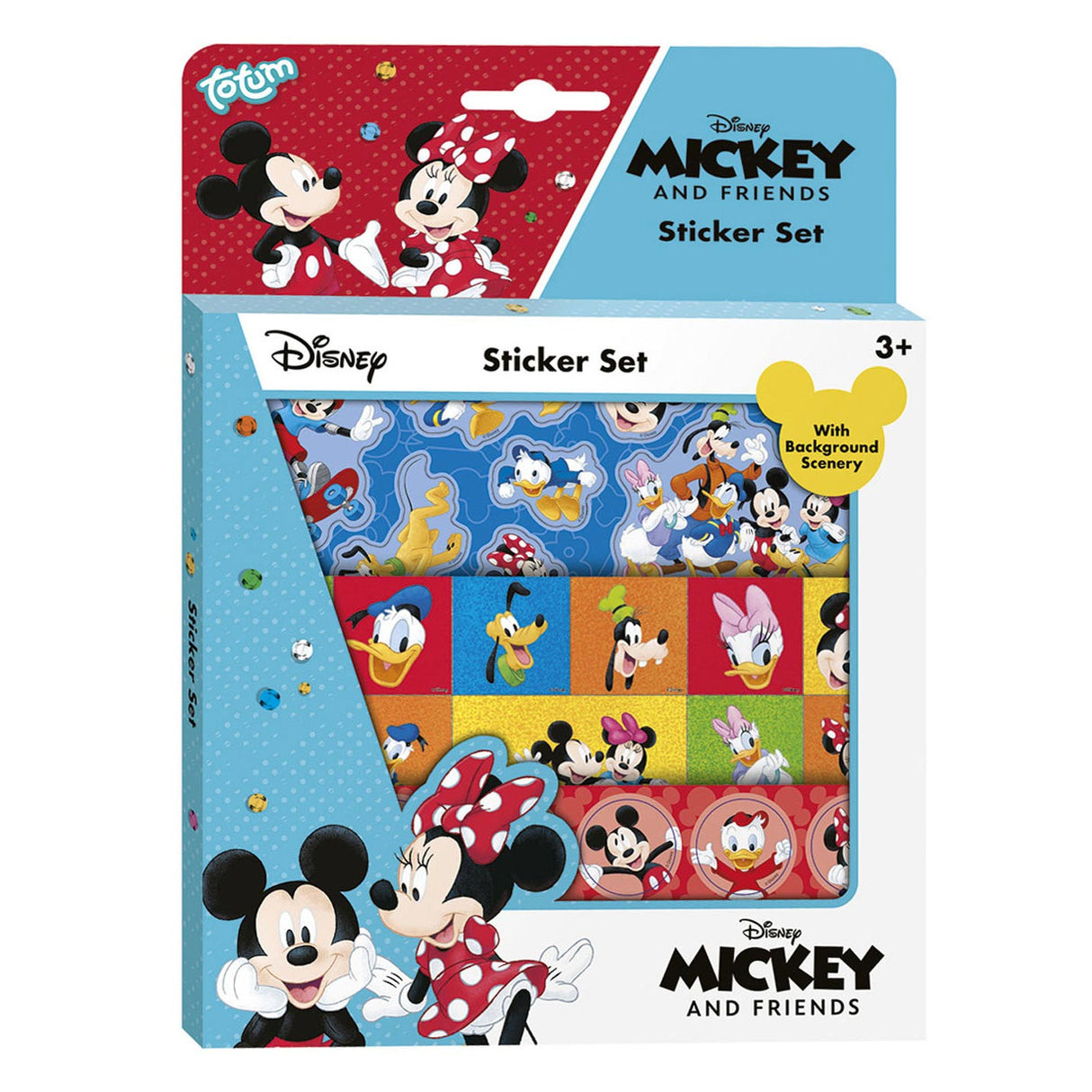 Totum mickey mouse stickerset