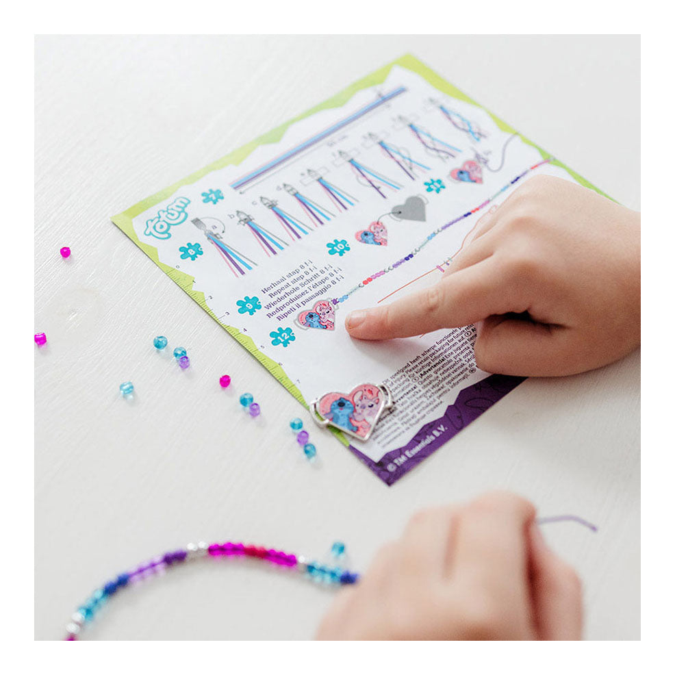 Totum stitch bedelarmbanden maken