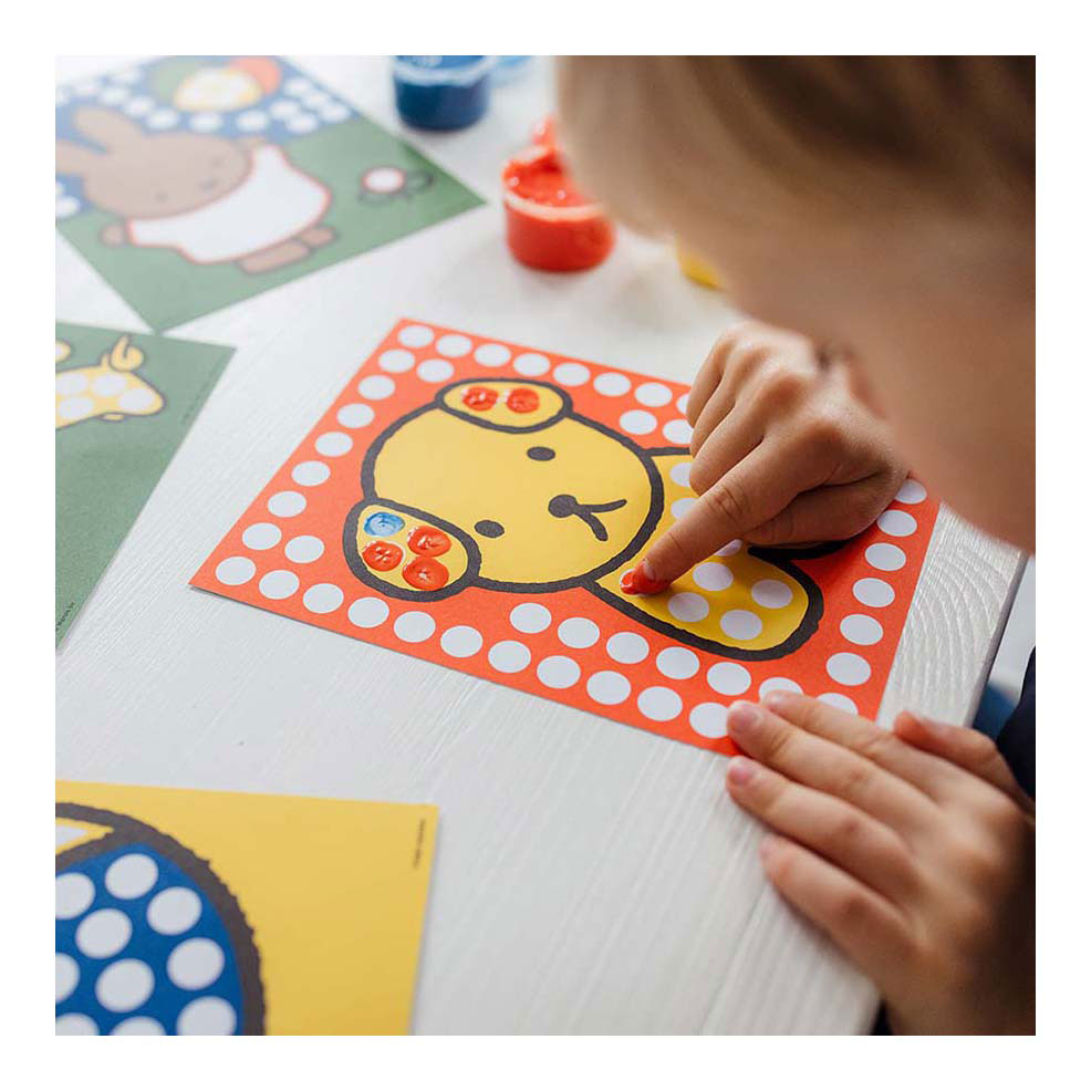 Nijntje creatief met vingerverf set 14 dlg.