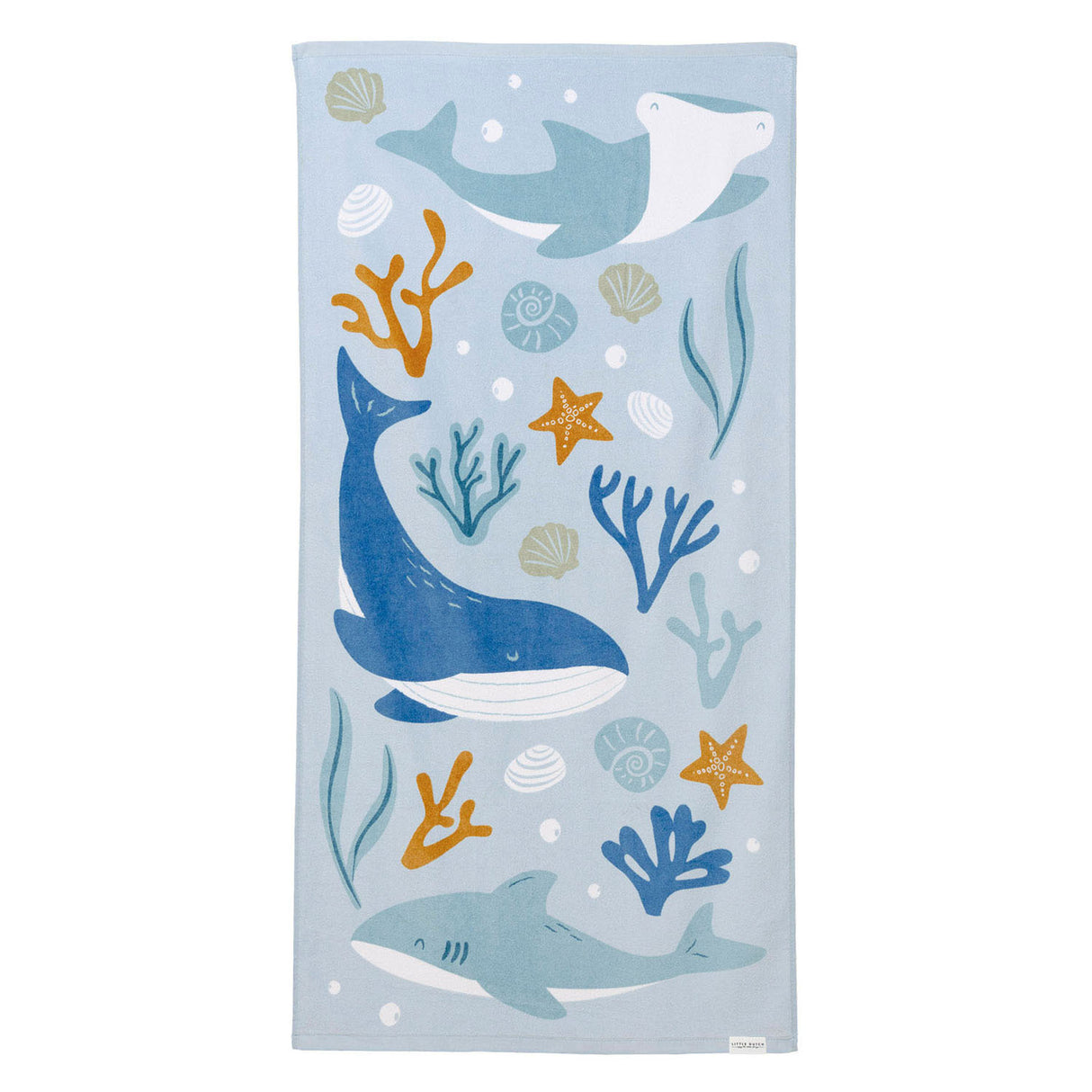 Little dutch badlaken ocean dreams blauw