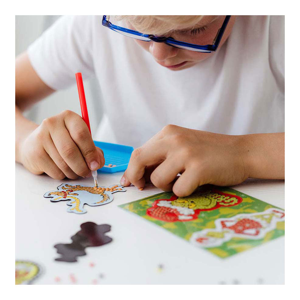Creative craft group totum gevulde etui grinch
