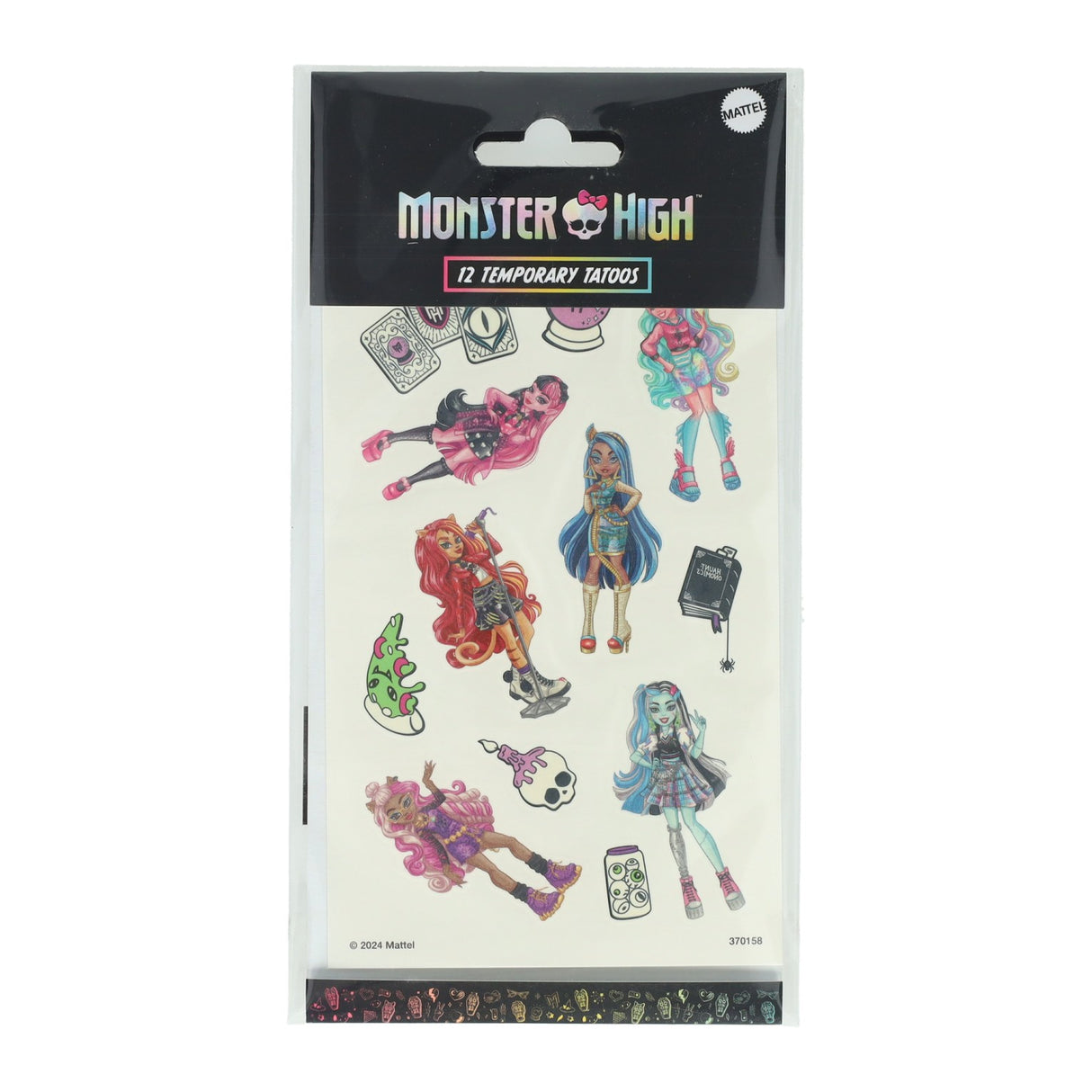 Creative craft group tattoos monster high, 12st.