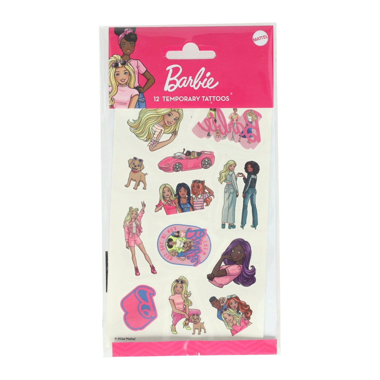 Creative craft group tattoos barbie, 12st.