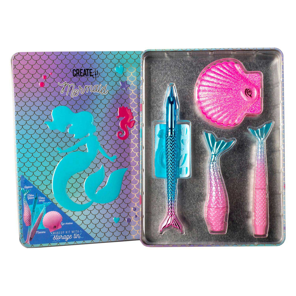Canenco create it! mermaid make-up set