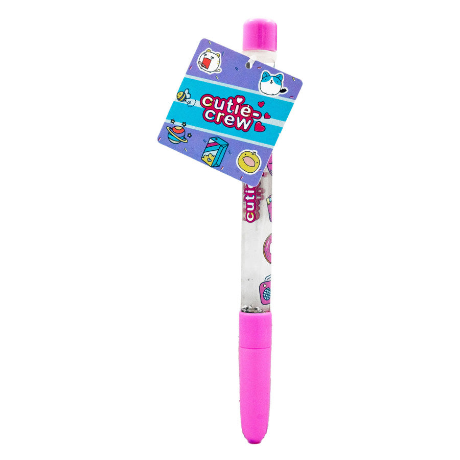 Canenco cutie crew pen water glitters