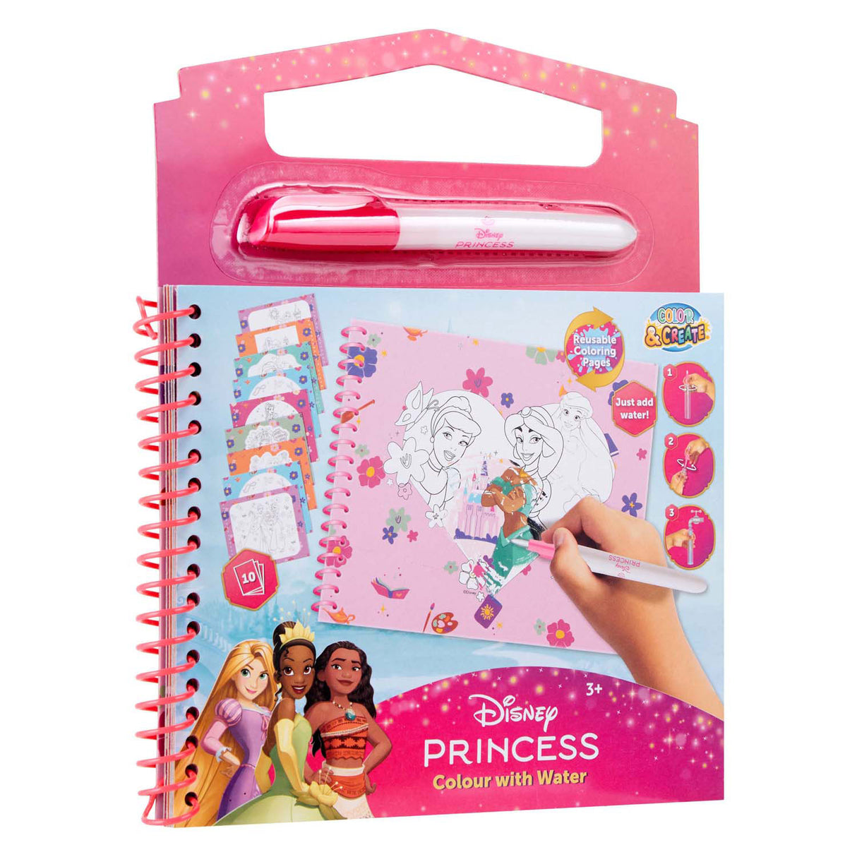 Canenco disney prinses waterkleurboek