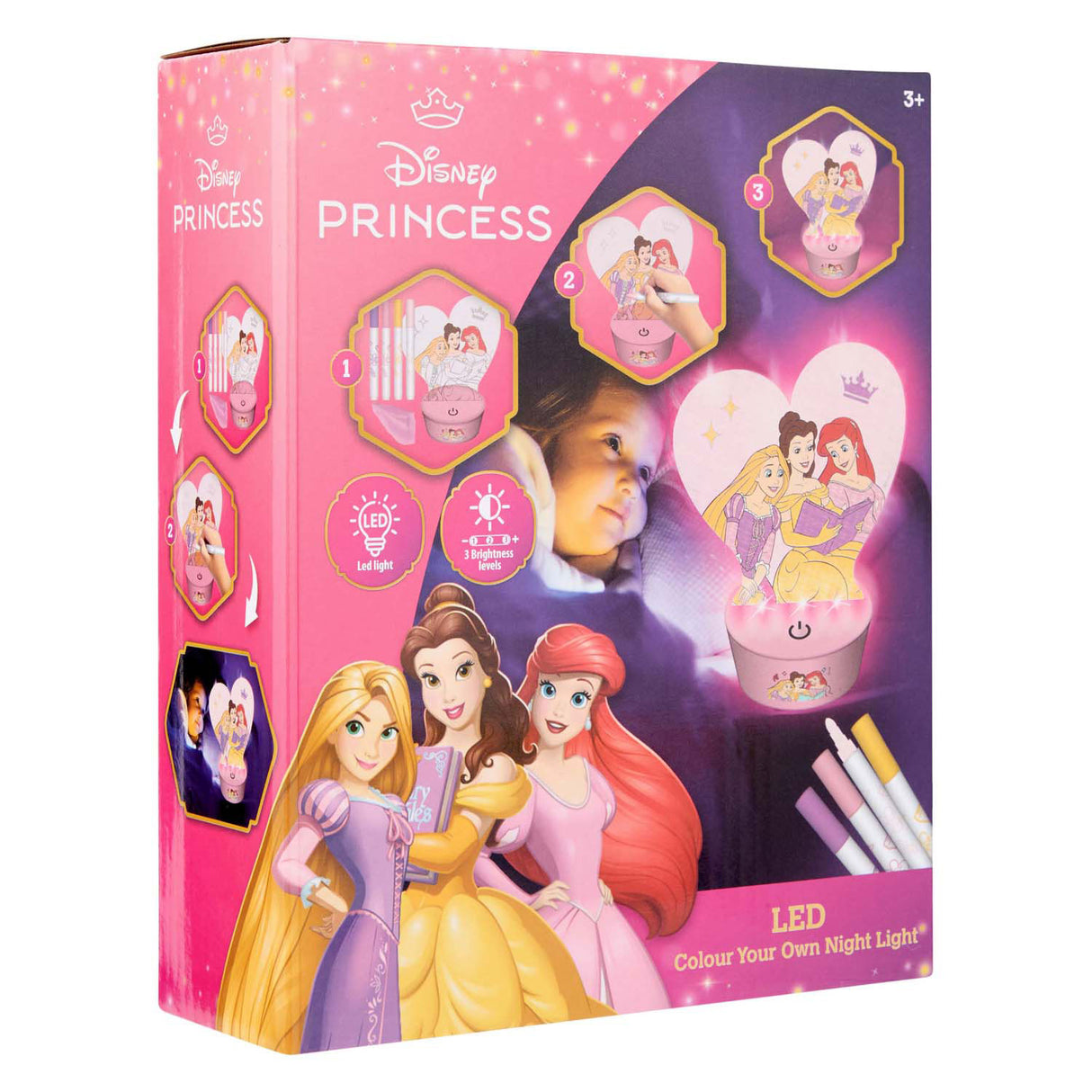 Canenco disney prinses maak je eigen led nachtlampje