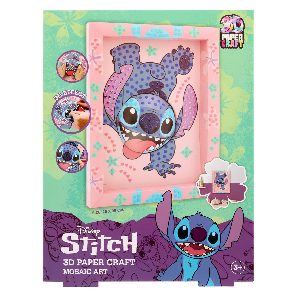 Canenco stitch 3d mozaiek kunst knutselset