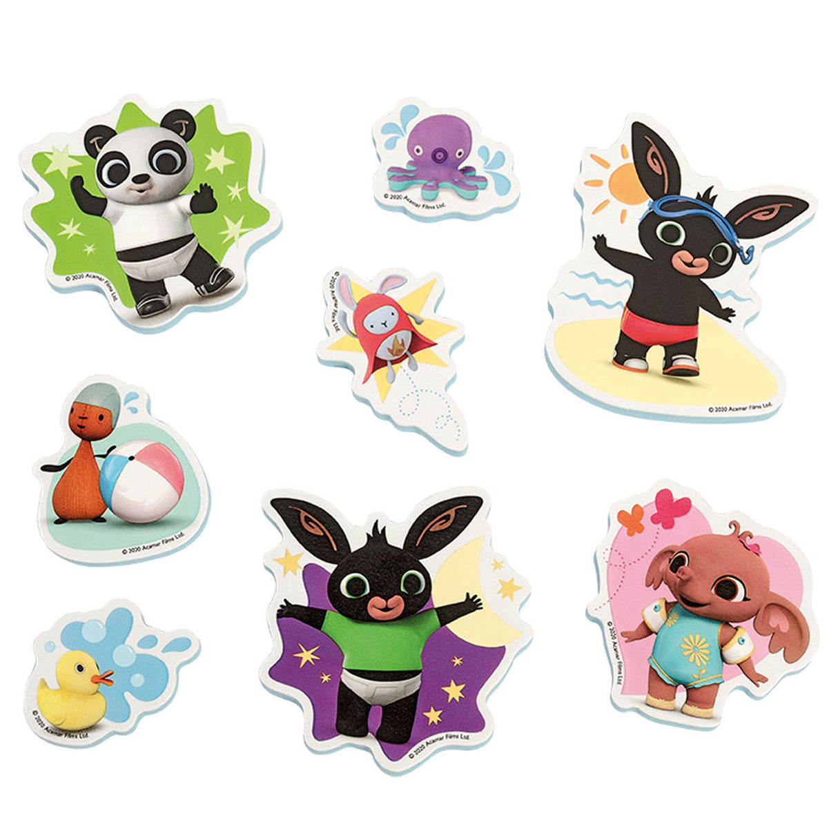 Bambolino toys bing badfiguren, 8dlg.